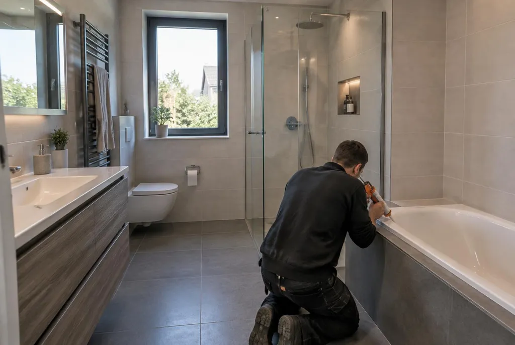 Kitbedrijf Werkhoven – badkamer kit vervangen bij de douche
